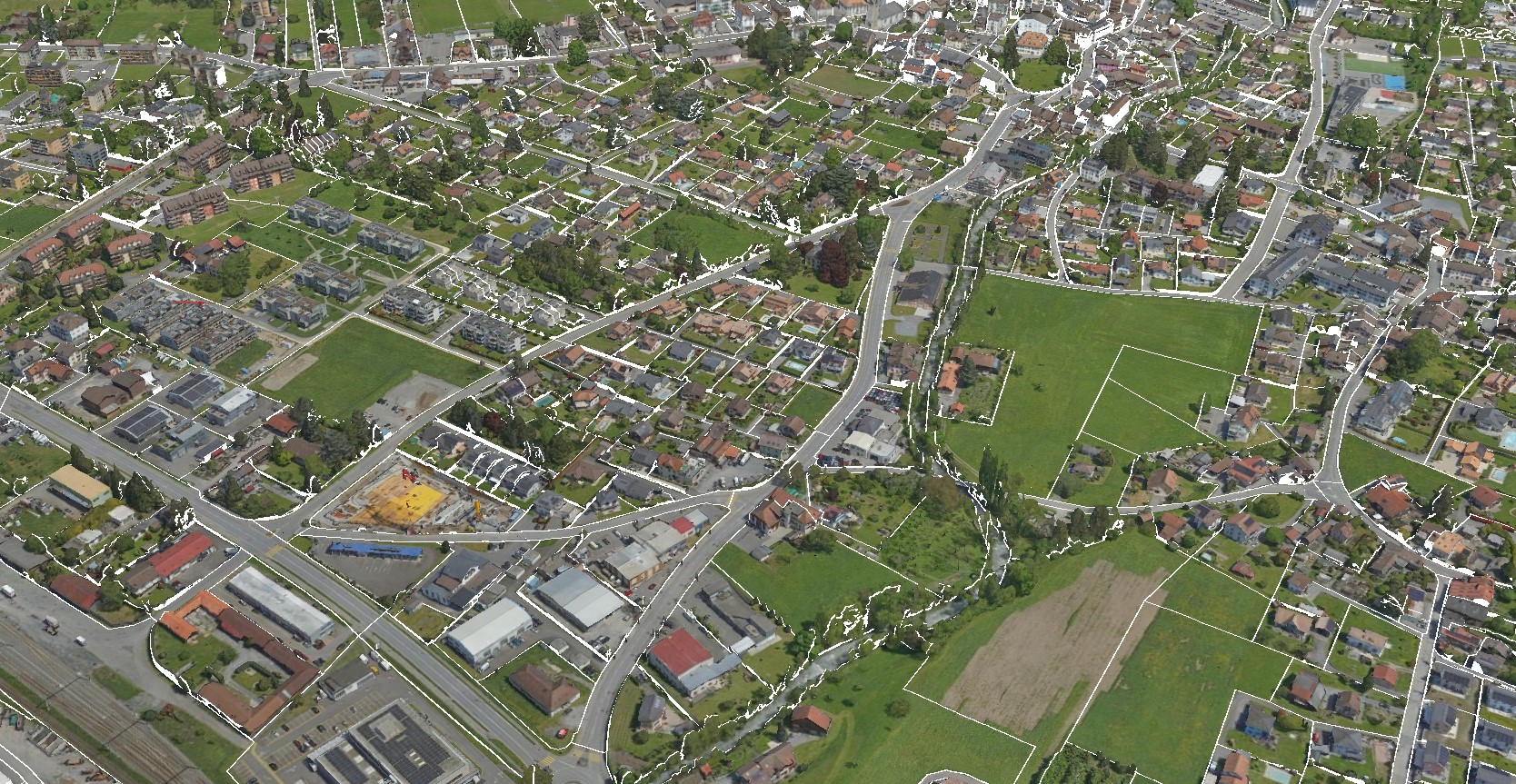 Le centre de Bex a désormais son plan en modélisation 3D